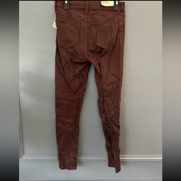 Joe's Jeans Women's Vineyard The Charlie Coated High Waist Ankle Skinny Jeans - Picture 12 of 14